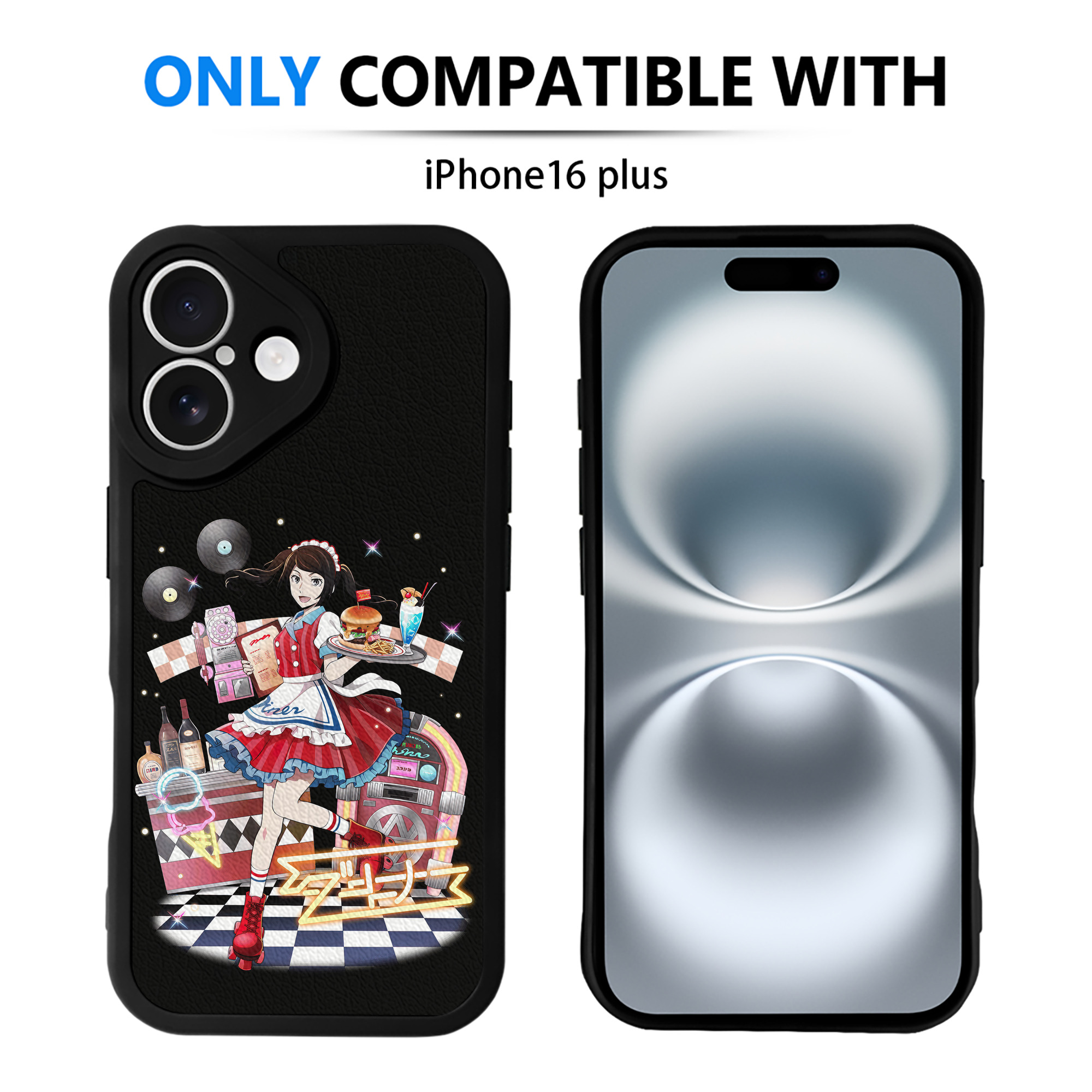 （画像用） 文豪ストレイドッグス Bungo Stray Dogs 【iPhone 16シリーズ対応】シリコンスマホケース（レザー調） 材質：シリコン